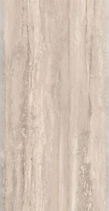 Gresie rectificata portelanta tip marmura, Travertin Beige Sugar 25621111, 60x120 cm, bej, finisaj mat [1]