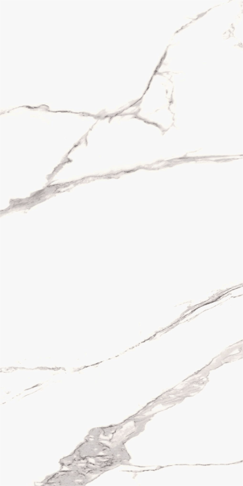 Gresie rectificata tip marmura, Statuario Goya 60x120 cm, alb, finisaj lucios [2]