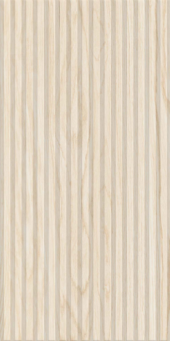 Gresie rectificata tip lemn riflaj, Tilia Structure Natural 3517, 60x120 cm, bej, finisaj mat [3]