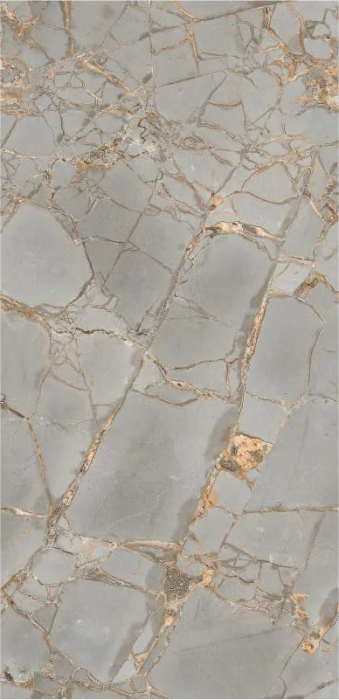 Gresie tip marmura, Varshate Glossy, 60x120cm, gri, finisaj lucios [3]