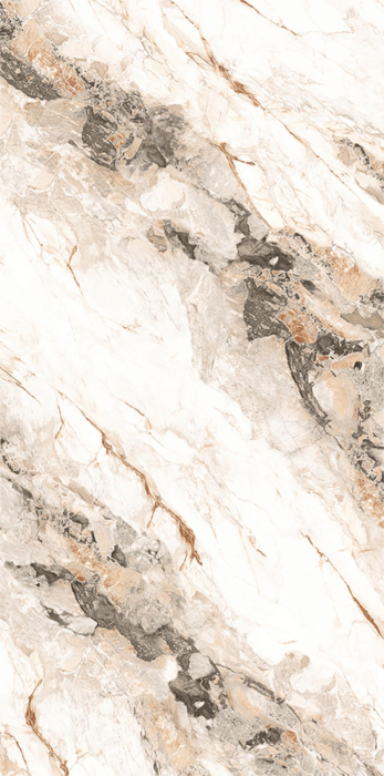 Gresie rectificata tip marmura, Gs Camel Gold Glossy Carving, 60x120cm, bej, finisaj lucios [3]