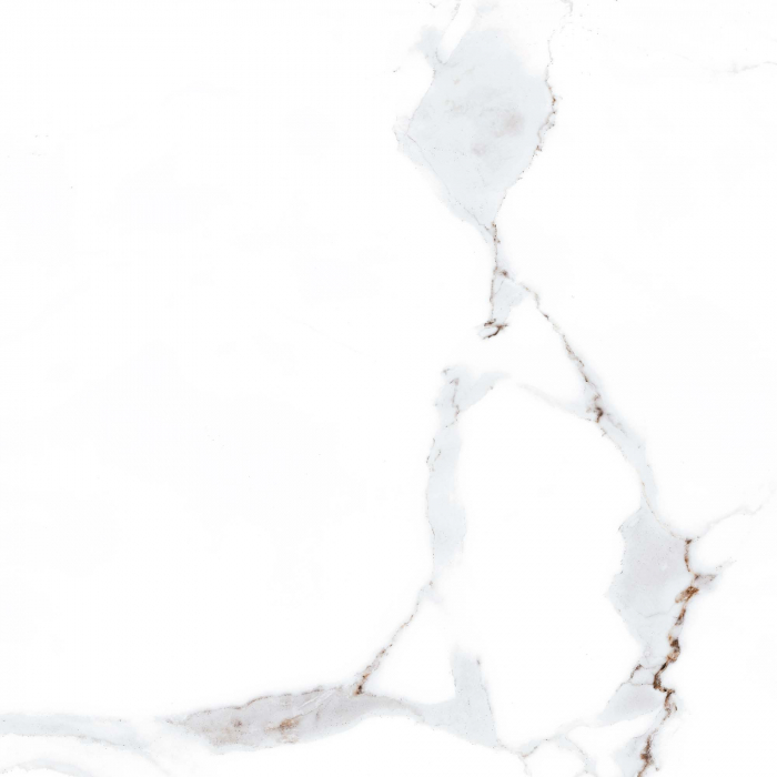 Gresie portelanata tip marmura Delphi White 6208, 45x45 cm, alb, finisaj lucios [2]