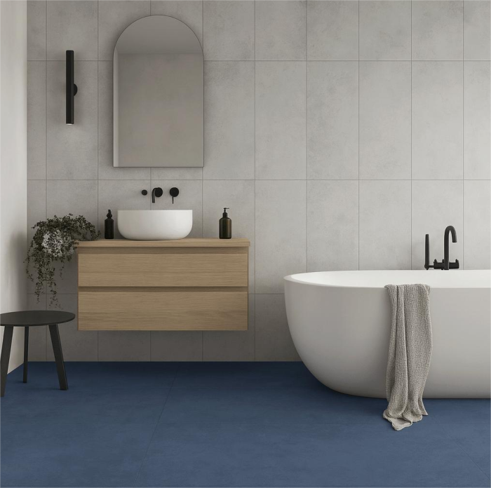 Gresie rectificata, Color Blue 924912, 60x120 cm, albastru, finisaj mat [2]