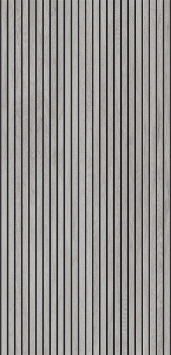 Gresie rectificata portelanata, tip riflaj lemn, Sagano Gray Dark Line 90491211, 60x120 cm, gri, finisaj mat [2]