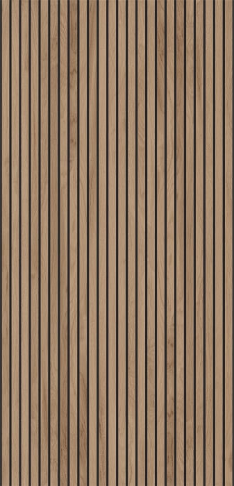 Gresie rectificata portelanata, tip riflaj lemn, Sagano Noce Dark Line 90491411, 60x120 cm, maro, finisaj mat [2]