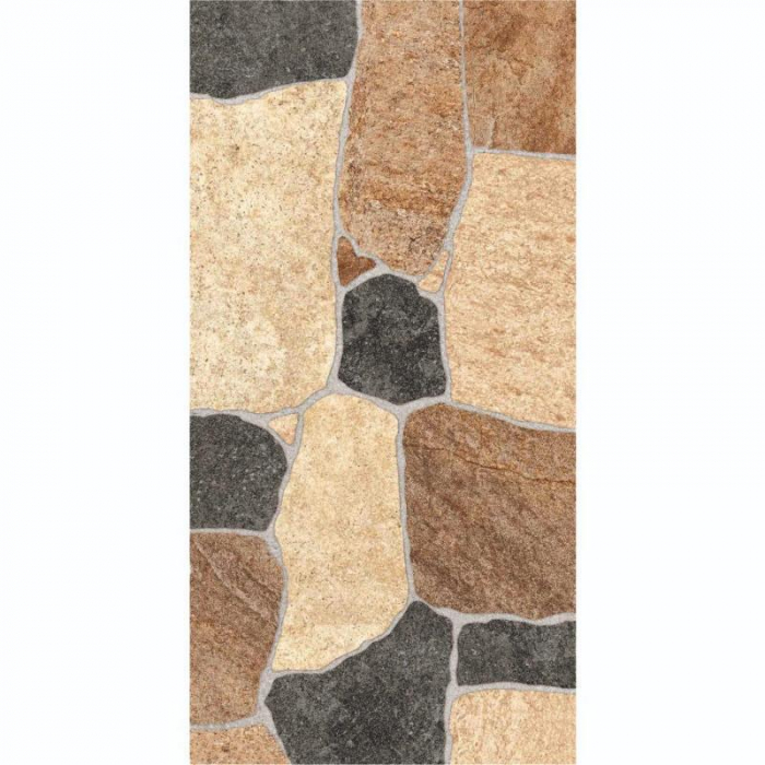 Gresie tip piatra, Fenix Mix 9103A11, 30.3x60.6 cm, portelanata, bej, maro, finisaj mat, 1.85mp/cut [3]