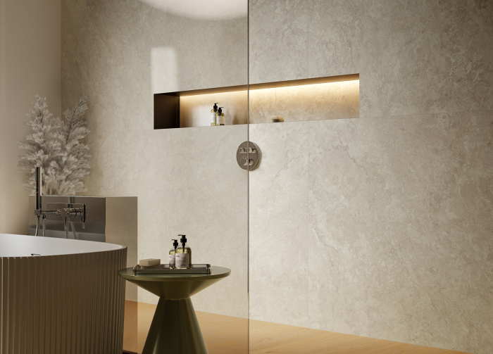 Gresie tip lemn, Neosimple Light Beige, 60x120cm, bej, finisaj mat [4]