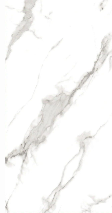 Gresie tip marmura, Marmo Satuario 60x120 cm, alb, finisaj mat [1]