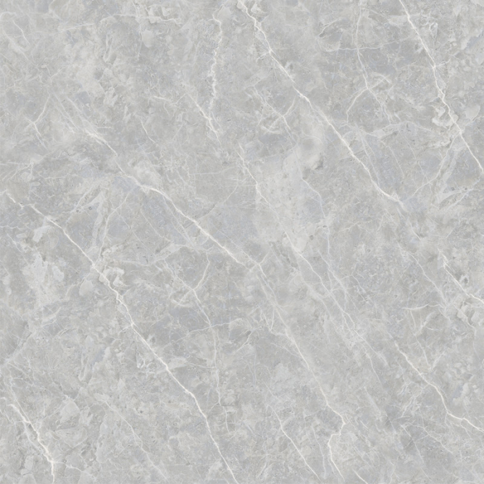 Gresie tip marmura, Sidona Light Grey 6470, 60x60 cm, portelanata, gri, finisaj lucios [2]