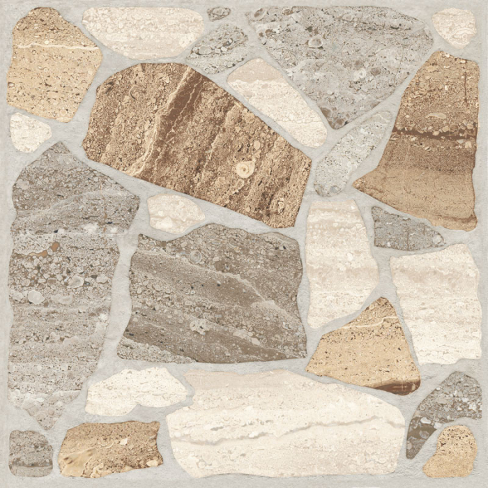 Gresie tip piatra, Debris Mix 6272 33.3x33.3 cm, portelanata, mix, finisaj mat [3]