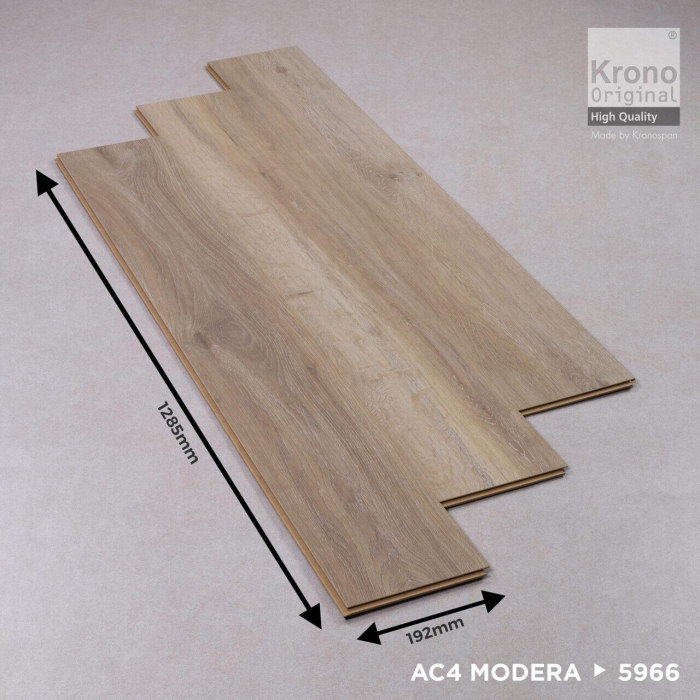 Parchet laminat Krono Original 8 mm, Modera Classic 5966, Sari Kavak, clasa 32 AC4 [2]