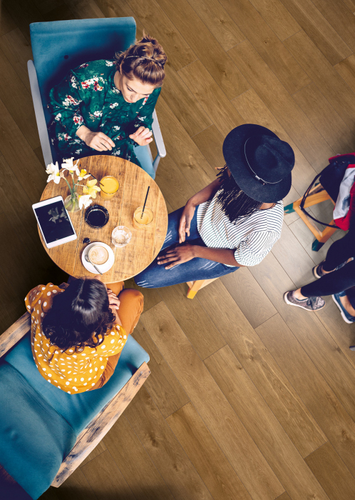 Pardoseala SPC Kronospan Rocko 5+1 mm, Humidor R082, 1210x192 mm, clasa 34 [2]