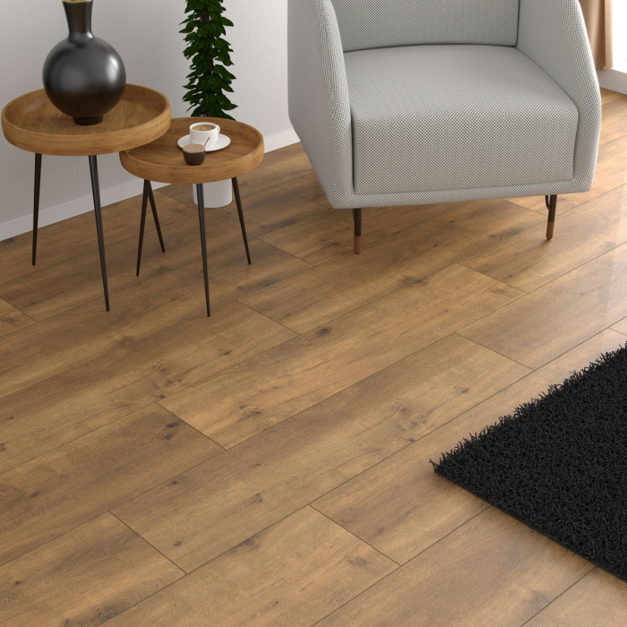 Pardoseala SPC Kronospan Rocko 5 mm, Brown Marten R149, 1210x295 mm, clasa 34 [3]