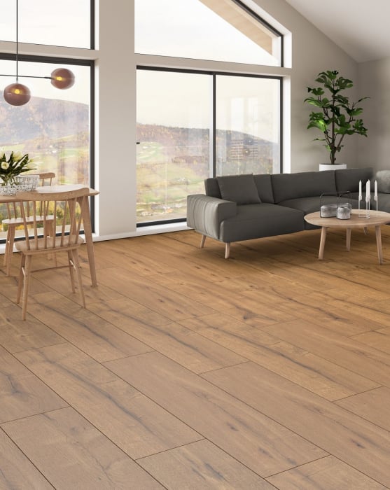 Pardoseala SPC Kronospan Rocko 5 mm, Clove R124, 1210x295 mm, clasa 34 [3]