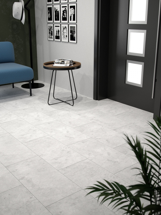 Pardoseala SPC Kronospan Rocko 5 mm, Concrete R109, 1210x295 mm, clasa 34 [3]