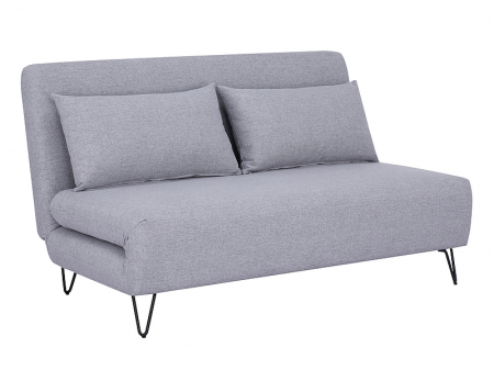 CANAPELE - Canapea extensibila ZENIA GRI TAP.137/NEGRU