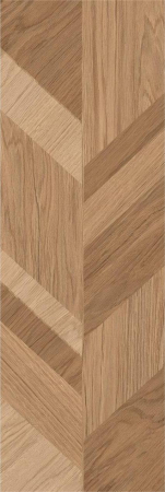 FAIANTA - Faianta rectificata tip lemn, Mood Bamboo Decofon 30x90x0.7 cm, maro, finisaj mat