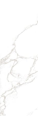 FAIANTA - Faianta rectificata tip marmura, Paris White 30x90, alb, finisaj lucios