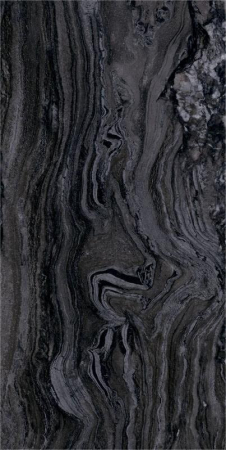 FAIANTA - Faianta rectificata tip marmura, Nobile Anthracite 4942, 30X60cm, gri, antracit