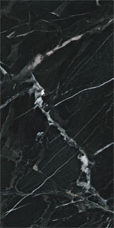 Faianta rectificata tip marmura, Vertus Black 4941, 30X60cm, negru [4]