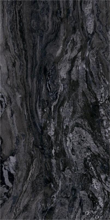 Faianta rectificata tip marmura, Nobile Anthracite 4942, 30X60cm, gri, antracit [2]