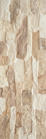 FAIANTA - Faianta portelanata tip piatra, Aragon Beige 45x15 cm, bej, finisaj mat