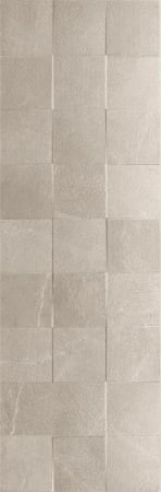 FAIANTA - Faianta rectificata tip piatra, Motto Bone Decofon 30x90x0.7 cm, bej, finisaj mat