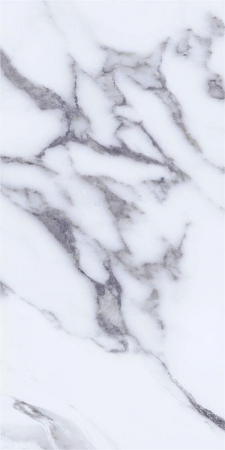 Faianta rectificata tip marmura, Statuario White 4939, 30X60cm, alb, finisaj lucios [3]