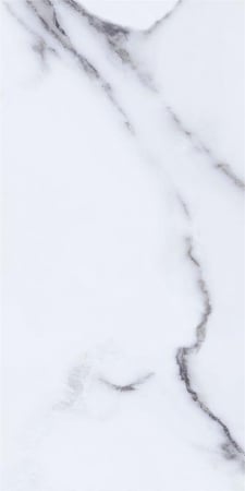 FAIANTA - Faianta rectificata tip marmura, Statuario White 4939, 30X60cm, alb, finisaj lucios