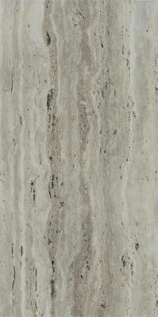 FAIANTA - Faianta rectificata tip Travertin, Trevi Grey 4980, 30X60cm, gri, finisaj lucios