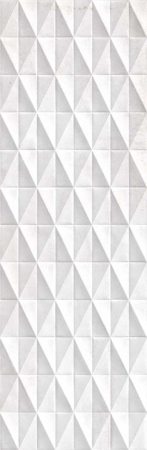 Faianta rectificata tip ciment Cemento Perla Diamond White 3395, 24.40X74.40, alb, 1.10mp/cut [2]