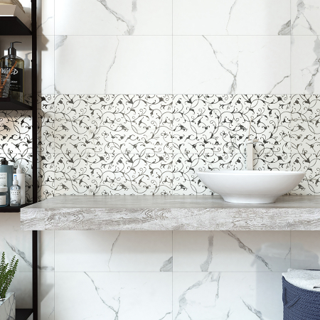 Faianta tip marmura Maxi White 1. 30x60 alb, 1.63mp/cut [1]