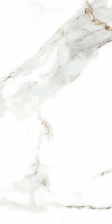 Faianta tip marmura Delphi White 4856-4928, 25x50 cm, alb, finisaj lucios