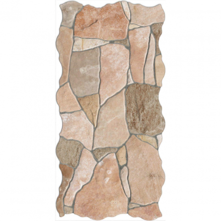 FAIANTA - Faianta tip piatra, interior exterior, Piedra Natural 23x46 cm, bej
