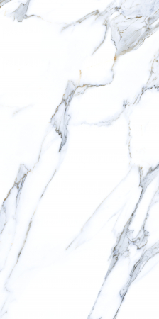 Gresie rectificata portelanta, tip marmura, Amos Blue Full Lapp 84625110, 60x120 cm, alb, albastru, finisaj lucios [2]