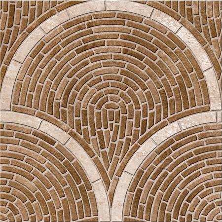 GRESIE EXTERIOR - Gresie antiderapanta exterior tip piatra, Odessa Cotto ODS32, 45x45 cm,maro, finisaj mat