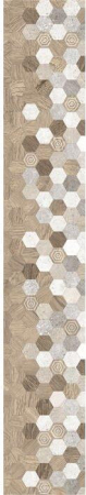 GRESIE INTERIOR - Gresie Decor Bergen Beige 6108, tip lemn, 15x90 cm, bej