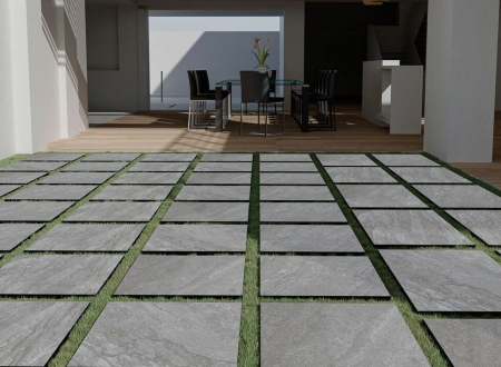 Gresie exterior 2 cm Sg Rasa Grey 1 60x60 Outdoor gri, 0.73mp/cut [1]