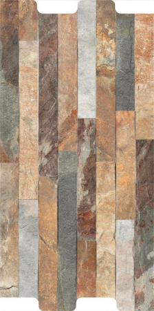 GRESIE EXTERIOR - Gresie portelanata exterior tip piatra, Rodeno Mix, 23X46 cm, mix