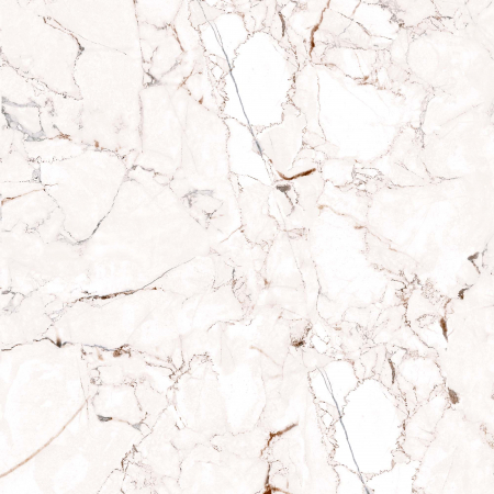 Gresie portelanata tip marmura Marquina White 6215, 45x45 cm, alb, maro, finisaj mat [2]