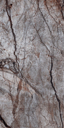 Gresie portelanata tip marmura River Brown, 60x120 cm maro, finisaj lucios [2]