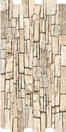 GRESIE EXTERIOR - Gresie portelanata tip piatra cu aspect tridimensional Truva Beige, 30x60 cm, 107951, Bej