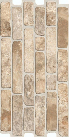 GRESIE EXTERIOR - Gresie portelanata model caramida Brick Beige, 30x60 cm, 10790110, bej, finisaj mat
