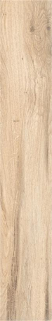 GRESIE EXTERIOR - Gresie rectificata portelanata tip lemn, Sagano Almond 904402, 20x120 cm, bej, finisaj  mat
