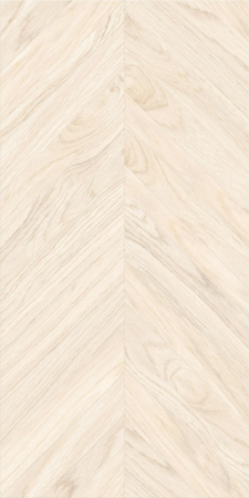 Gresie rectificata portelanata tip lemn, Tilia Chevron Natural 3635, 60x120 cm, bej, finisaj mat [2]