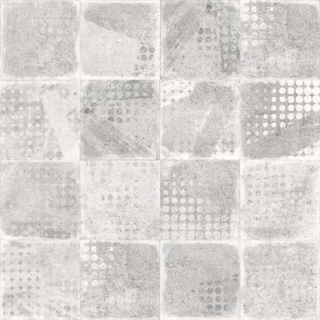 GRESIE EXTERIOR - Gresie portelanata tip ciment, Infinity Matrix Grey 6200, 45x45 cm, gri