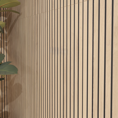 Gresie rectificata portelanata, tip riflaj lemn, Sagano Almond Dark Line 904916, 60x120 cm, maro, finisaj mat [2]