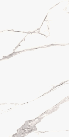Gresie rectificata tip marmura, Statuario Goya 60x120 cm, alb, finisaj lucios [1]