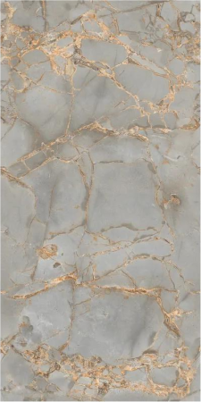 Gresie tip marmura, Varshate Glossy, 60x120cm, gri, finisaj lucios [1]