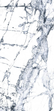 Gresie rectificata tip marmura Invisible Gray 60620410, 60x120 cm alb, albastru, finisaj lucios [1]